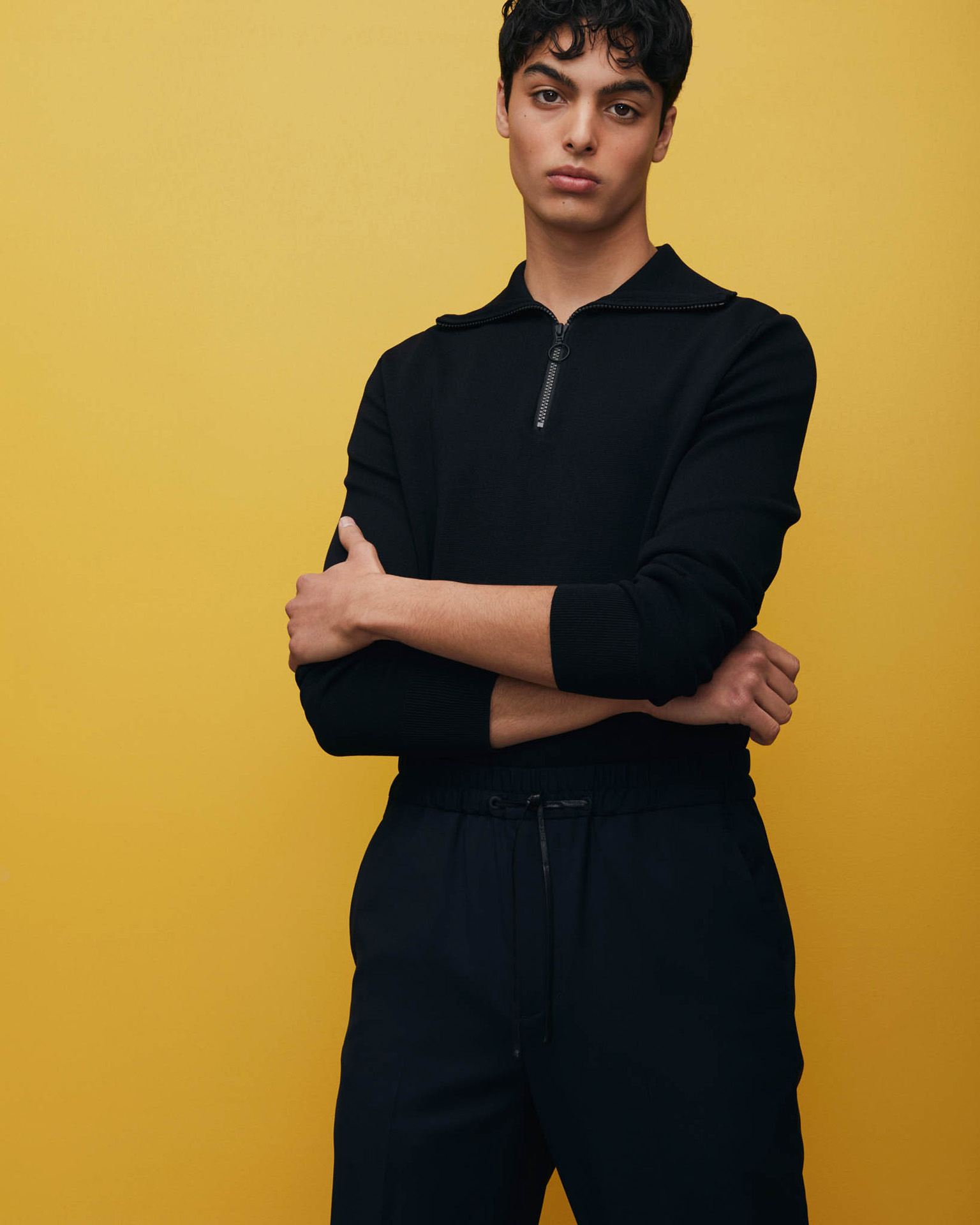 latino man on yellow background by Maxyme G Delisle for The Ones 2 Watch