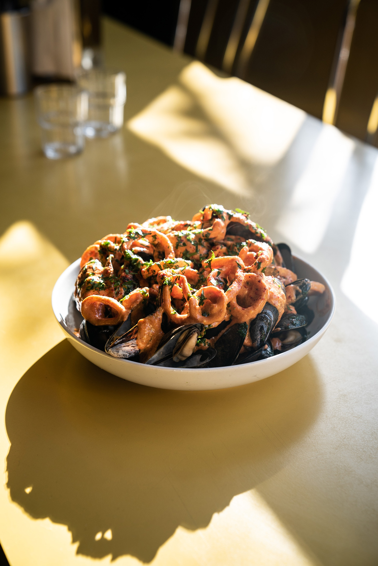 picture of chef Gregory Paul childhood dish from restaurant Mile-Ex by Bruno Florin
