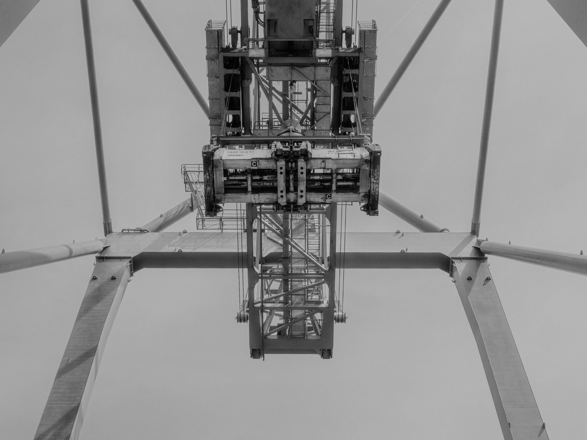 The Art of Shipping of Port of Montreal industrial picture by Alexi Hobbs