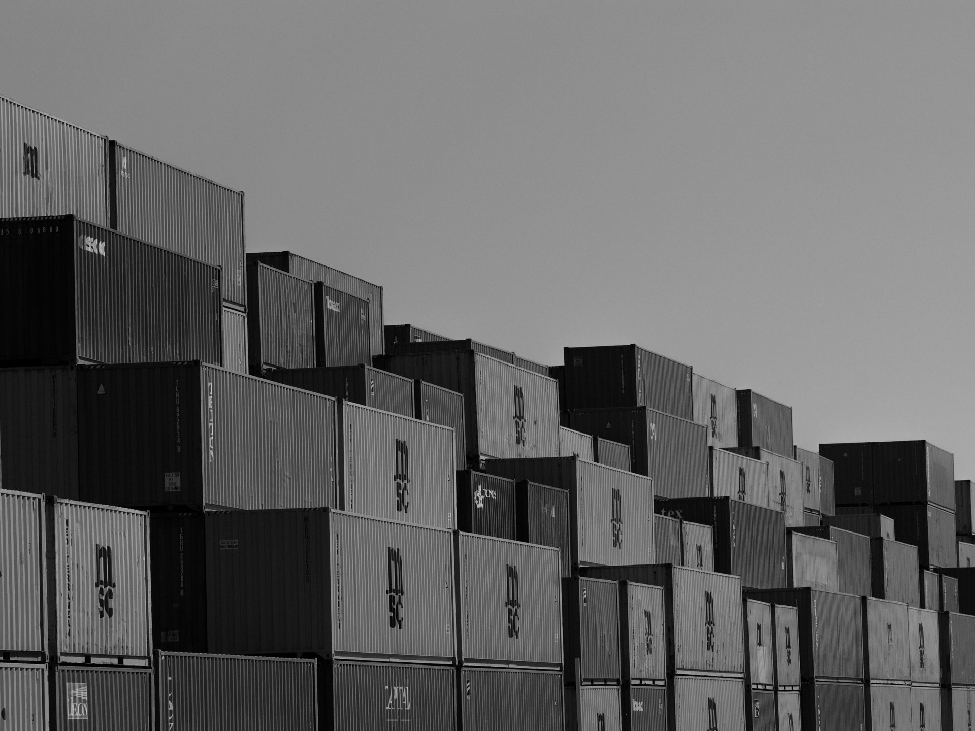 The Art of Shipping of Port of Montreal industrial picture by Alexi Hobbs