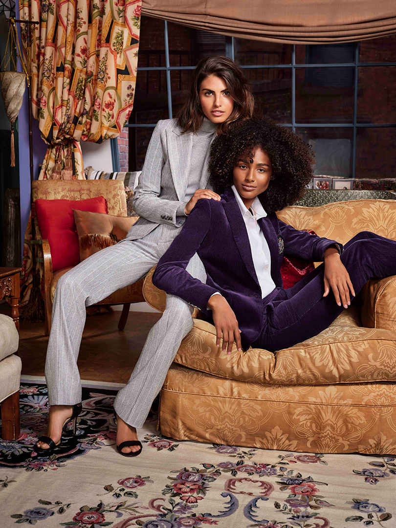 models wearing Ralph Lauren shot by Maxyme G. Delisle for Ralph Lauren photoshoot inspired by the sitcom FRIENDS