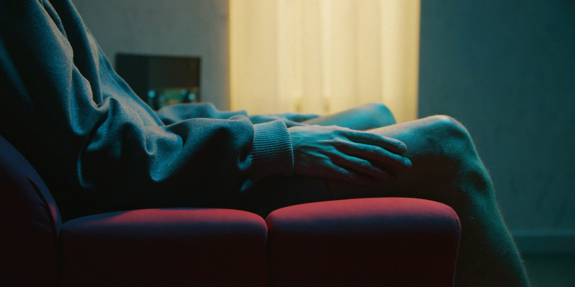male dancer in soft green ambiance by Simon Duhamel for NYCM by Fabrikate