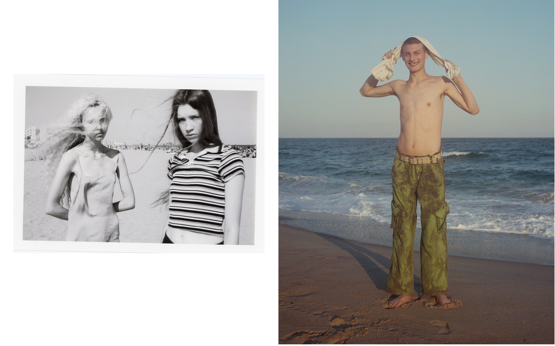 collage of two pictures by Oumayma B. Tanfous for DAZED