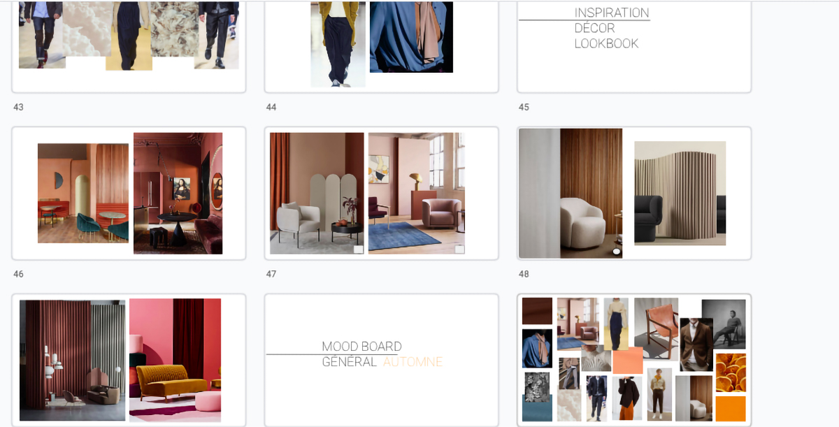 research of locations and decor by Studio TB for Jean-Paul Fortin Fall collection